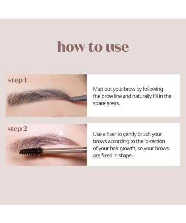 Buy ETUDE Bare Edge Brow Fixer (23AD) - Natural Look Brow Mascara | Zero Clump & No Bushy Brows | International Shipping Available - Buy Online on GoSupps.com