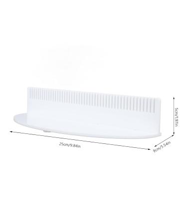Hair Extension Rack Organizer Hair Extension Holder Reusable Acrylic Easy to Use for Weaving for Styling (White) - Buy Online on GoSupps.com