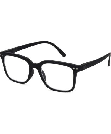 IZIPIZI Unisex Shape L Reading Glasses in Black - Stylish & Comfortable 46x147x145 mm - International Shipping Available - Buy Online on GoSupps.com