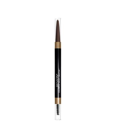 Eyebrow Pencil & Powder by Revlon, ColorStay Brow Creator 2-in-1 Eye Makeup with Spoolie, Longwearing with Precision Tip, 610 Dark Brown, 0.23 Oz - Buy Online on GoSupps.com
