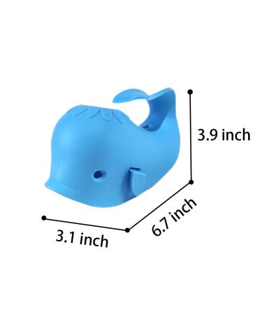 DYSONGO Blue Whale Bath Faucet Cover - Soft Spout Cover for Kids - Buy Online on GoSupps.com