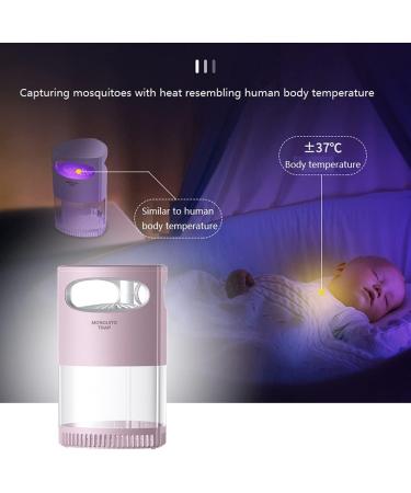 Triangular Led Mosquito Lamp USB Electric Photocatalytic Repellent Bionic Trapping Light for Bedroom/Kitchen/Courtyard/Camping - Buy Online on GoSupps.com