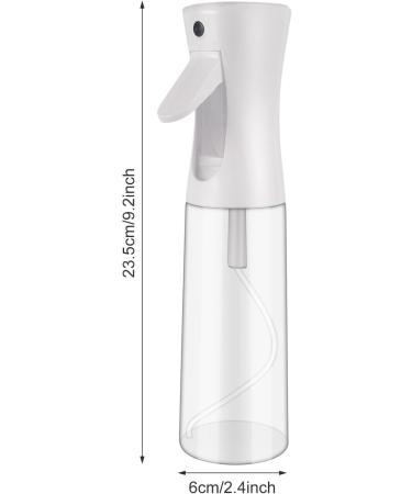 Buy 2 Pack 300ml Ultra Fine Spray Bottles for Hair & Plants - Transparent Hairdresser & Garden Spray Bottles | International Shipping - Buy Online on GoSupps.com
