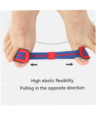 Nylon Elastic Hallux Valgus Trainer - Big Toe Correction Exercise Band for Valgus Relief - Buy Online on GoSupps.com