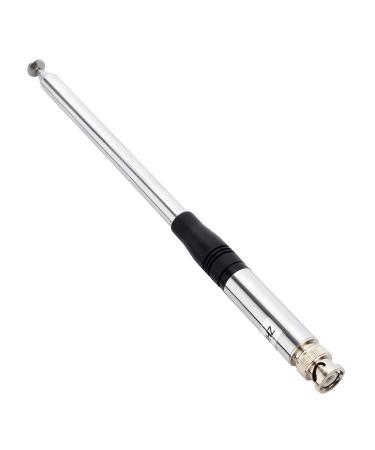 HYS 27Mhz Antenna 9-Inch to 51-inch Telescopic/Rod HT Antennas for CB Handheld/Portable Radio with BNC Connector Compatible with Cobra Midland Uniden Anytone CB Radio