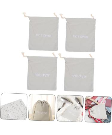 Ipetboom 4pcs Hair Dryer Storage Bag Storage Bags Toiletry Bag for Travel Hair Dryer Carrying Bags Drawstring - Buy Online on GoSupps.com