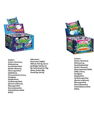 Buy Center Shock Mix: 6 Box Set - Jumping Strawberry Rolling Cherry Splashing Cola Hidden Apple Scary Mix 400g | International Shipping Available - Buy Online on GoSupps.com