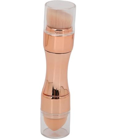 4 in 1 Makeup Brush Soft Bristles Elastic Sponge Head Portable Eyeshadow Lip Powder Foundation Brush Travel - Buy Online on GoSupps.com