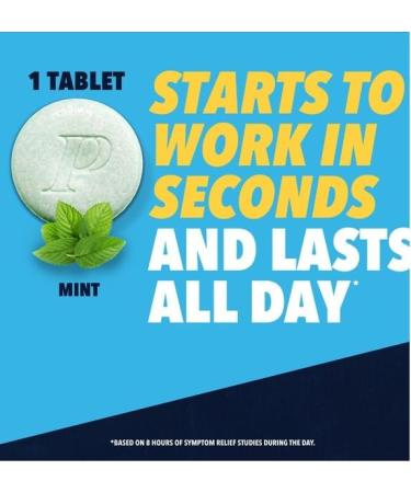 Pepcid Complete Cool Mint Chewable Tablets 100 ea - Acid Reducer + Antacid Combo - Buy Online on GoSupps.com