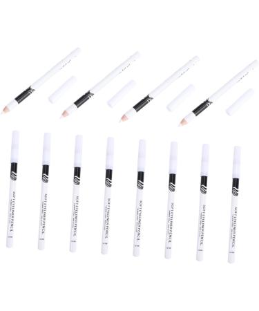 Healeved 120 Pcs Eyeliner Pencil Cosmetic Pencil White Highlighter Makeup White Eyeshadow Liquid Wooden Pole - Buy Online on GoSupps.com