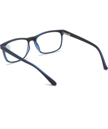 MMOWW 3-Pack Reading Glasses for Men & Women - Anti-Blue Light Computer Glasses with Spring Hinges - Blue +3.5 Magnification - Buy Online on GoSupps.com