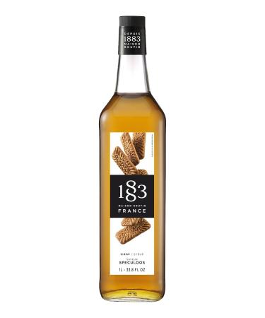 Maison Routin 1883 Speculoos Syrup Glass Bottle 1000 Milliliter