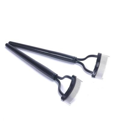JAYIOLA 6x Eyelash Brush Comb - Durable Eyelash Separator with Steel Teeth for Perfect Eye Makeup | International Shipping - Buy Online on GoSupps.com