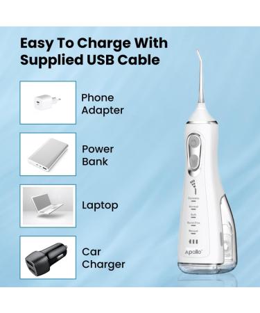 Water Flosser for Teeth Whitening & Dental Care | Travel Oral Irrigator for Gums & Braces | 5 Modes Available - Buy Online on GoSupps.com