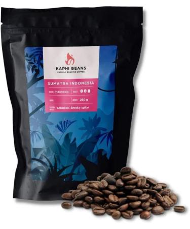Kaphi Beans Single Origin Dark Roast Sumatra Indonesian Coffee- Freshly Roasted (Cafetiere 2kg) Cafetiere 250 g (Pack of 1) - Buy Online on GoSupps.com