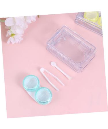 Gatuida 6 STK Mini Container for Colored Contact Lenses | Portable Eye Care Suitcase Holder & Lens Storage - Buy Online on GoSupps.com