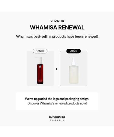 Whamisa Organic Flowers Cleansing Oil From Natural Organic Fermented Flowers 153Ml - Buy Online on GoSupps.com