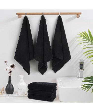 Buy SUNLAND Microfiber Washcloths - Reusable Makeup Remover & Facial Cleansing (Black 6-Pack) - Eco-Friendly & International Shipping - Buy Online on GoSupps.com