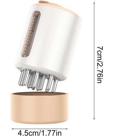 RissunkV Hair Oil Applicator with Red Light | Electric Scalp & Head Massage Device | Ultimate Hair Care Brush for Healthier Hair - Buy Online on GoSupps.com