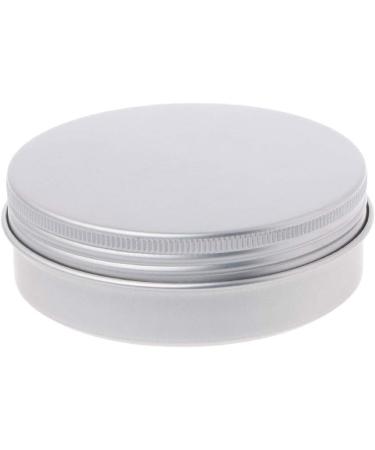 GUMEI 5-120ml Empty Aluminum Cosmetic Pot | Silver Tin Container with Lid - Ideal for Travel & Storage - Buy Online on GoSupps.com