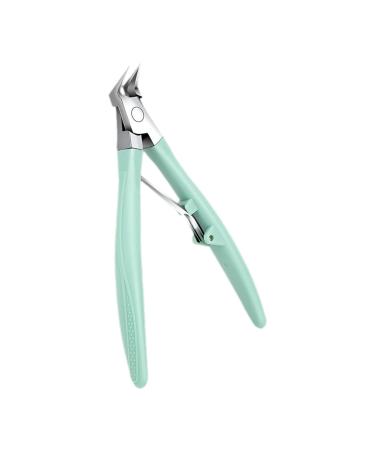Multifunctional Toe For Thick Nails Ingrown Toenail Cuticle Nipper Trimmer Effective Cutter Tool Matcha Green