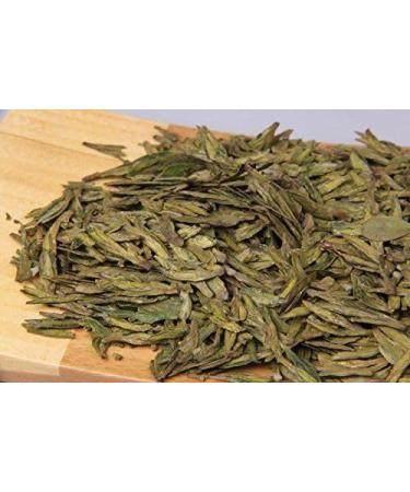 Long Jing Green tea Dragon Well top grade loose leaf bag packing 1 Pound (454 grams).