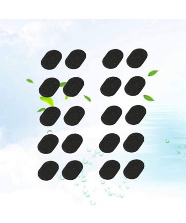 Drinking Glasses 10 Pairs Glasses Nose Pad Sponge Increase Pads Anti Slip Sunglasses Eyewear Glasses Repair Accessories (Black 1.5mm) Glass Nose Pad - Buy Online on GoSupps.com