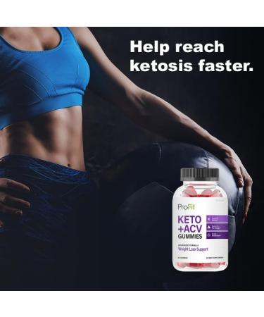 Kivus Profit Gummies - Pro Fit Keto + Apple Cider Vinegar Gummies (60 Count) - Buy Online on GoSupps.com