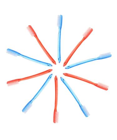 Hapinary manual toothbrushes 10th children's toothbrush portable toothbrushes solid toothbrushes toothbrushes with a large head hard toothbrushes large head tooth stains remove plastic travel