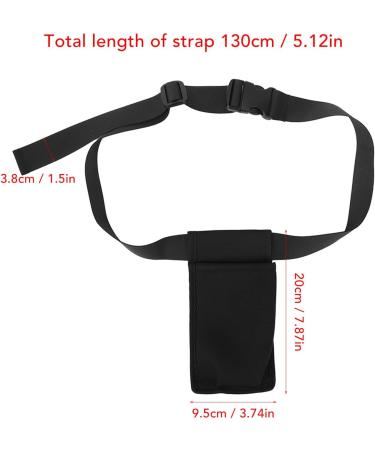 Adjustable Lightweight Massage Bottle Bag - Portable Lotion Holder for Spa & Salon | International Shipping Available - Buy Online on GoSupps.com