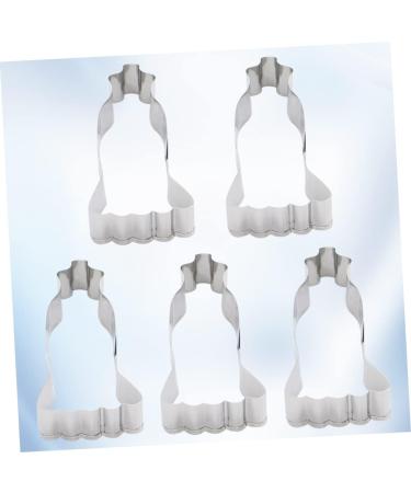 Zerodeko Cake Stencils 5pcs Decked Accessories Baby Cookie Cutters Cookies Mold Creative Die Stainless Steel Mold Metal Cookie Molds Fondant Cutters and Baking Supplies Small Tools Biscuit - Buy Online on GoSupps.com