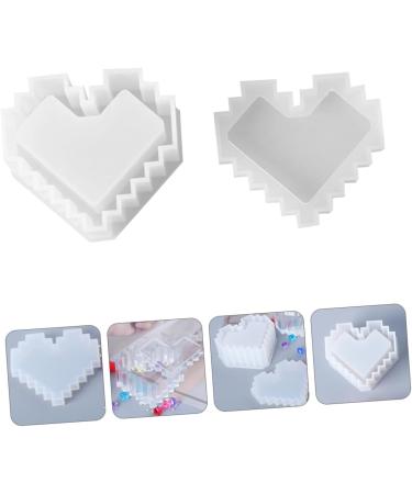 COHEALI 2 Sets Storage Box Mold Silicone Molds Epoxy Silicone Diy Crystal Epoxy Mold Accessories Crafts Whitex2pcs 9.6X8.9CMx2pcs - Buy Online on GoSupps.com