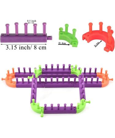 Katech Adjustable Knitting Looms Kit | DIY Yarn Tool for Scarfs, Shawls & Leg Warmers - Buy Online on GoSupps.com