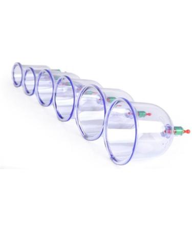 BDSM Cupping Set - 12 Piece Transparent Chinese Massage Therapy Kit with Pump | Wrinkle Reducers & Anti-Embarking Device | International Shipping - Buy Online on GoSupps.com