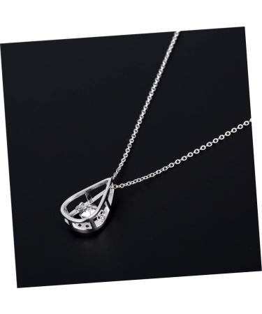 PRETYZOOM 1pc Neck Pendant Drop Necklace Fashion Necklaces for Women Clavicle Chain Miss Sweater Chain Zircon - Buy Online on GoSupps.com