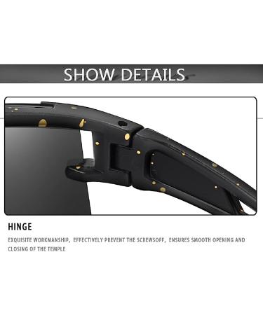 Polarized Sports Sunglasses for Youth Men and Women - UV400 Cycling Glasses for Baseball, Fishing, Running, Driving - National Flag-05 - Buy Online on GoSupps.com