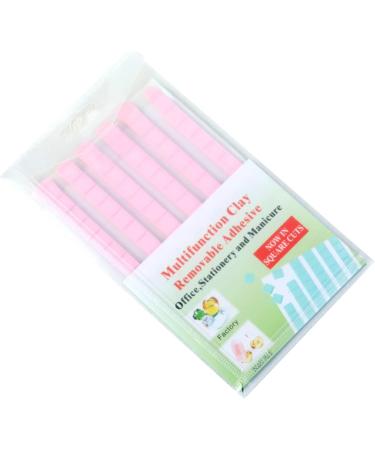 Nail Tips Display Stand Adhesive Tacky Putty Sticky Mounting Putty for Wall Reusable & Removable Nail Holder Putty Adhesive Poster Putty Sticky Multipurpose Mounting Putty Pink - Buy Online on GoSupps.com