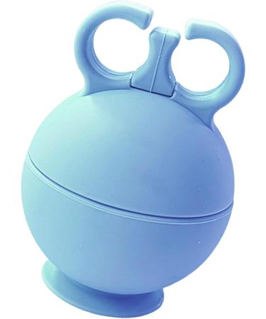 Buerfu Ice Holder for Face - Reusable Silicone Ice Ball & Ice Cream Shape for Women | Summer Blue Facial Massage Tool - Buy Online on GoSupps.com