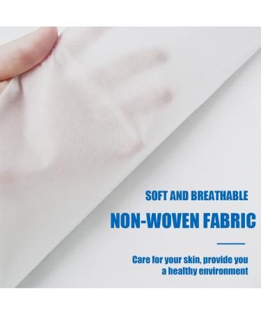 Disposable Bed Sheets 31x78 White Non Woven Fabric - Pack of 20 - Ideal for SPA, Tattoo, Massage Tables & Hotels - Buy Online on GoSupps.com