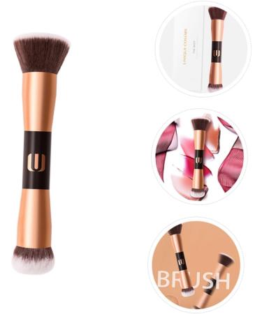 DOITOOL 1pc Double-ended Makeup Brush Wooden Beauty Products Face Miss - Buy Online on GoSupps.com