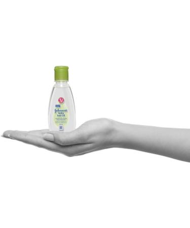 2-Pack Johnson's Baby Hair Oil Avocado & Pro-vitamin B5 60ml x 2 - Non-Greasy, Soft & Mild - Buy Online on GoSupps.com