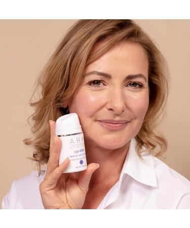 ARK Skincare Age Defy Repairing Night Treatment for Mature Skin Combats Hormone Loss & Dryness with Red Clover Hyaluronic Acid & Peptides 55ml - Buy Online on GoSupps.com