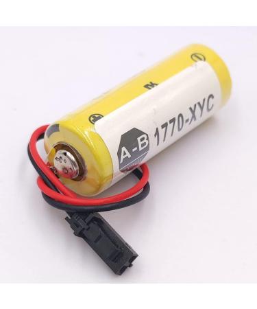 Buy Pack of 8 - 1770-XYC 3V 1800mAh Battery Replacement for 1770-XYC/A 1770-XYB 1756-BA1 | Non-Rechargeable with Black Plug - International Shipping Available - Buy Online on GoSupps.com