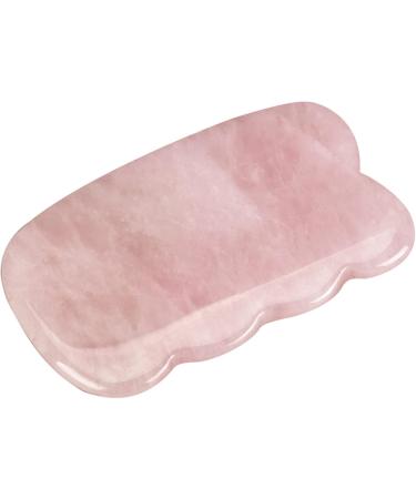 Guasha Board Jade Face Massager Crystal Energy Pink Stone 1Pcs (Color : Army Green) - Buy Online on GoSupps.com