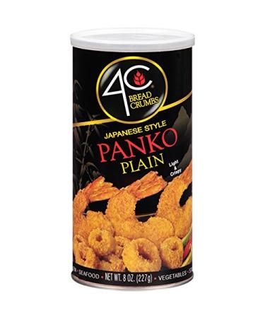 4C Panko Plain Bread Crumbs 8 oz. (Pack of 3) 8.0 Ounce (Pack of 3)