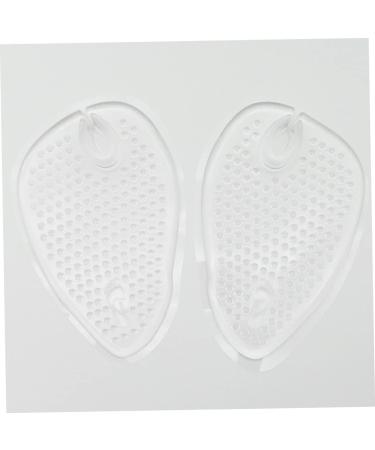 FOMIYES 4 Pairs Gel Insoles for High Heels - Self-Adhesive Forefoot Gel Pads | Transparent Cushion Half Insoles for Slippers - Comfort & Support - Buy Online on GoSupps.com