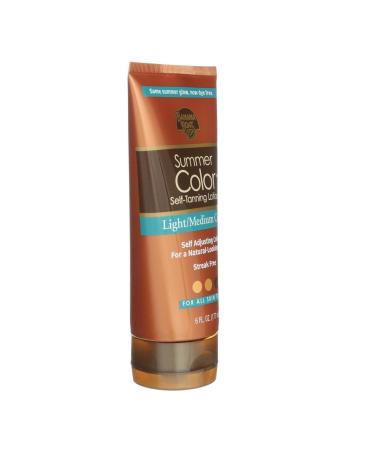 Banana Boat Summer Color Self Tanning Lotion - Light Medium, 6 fl oz - Buy Online on GoSupps.com