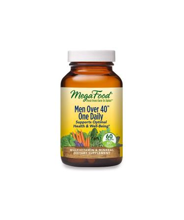 MegaFood Men Over 40 One Daily Iron Free Formula 60 Tablets