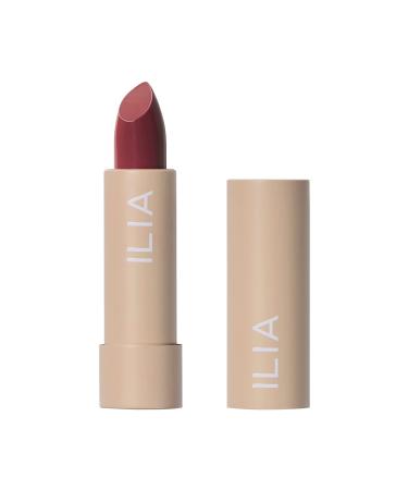 ILIA - Color Block Lipstick | Non-Toxic  Vegan  Cruelty-Free  Clean Makeup (Wild Aster (Berry Brown With Cool Undertones)) Wild Aster (Berry Brown With Cool Undertones) 0.14 Ounce