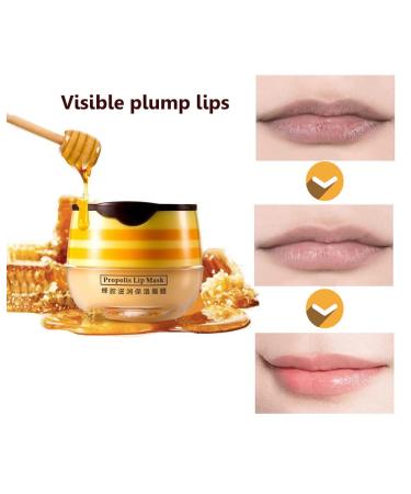 2PCS Bee Balm Lip Balm: Moisturizing Honey Lip Mask for Hydration & Repair - Buy Online on GoSupps.com
